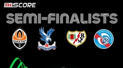 ​สรุปผลประกบคู่ คอนเฟอเรนซ์ ลีก รอบรองฯ: ชัคตาร์ ดวล พาเลซ, ราโย ฟัด สตราสบูร์ก