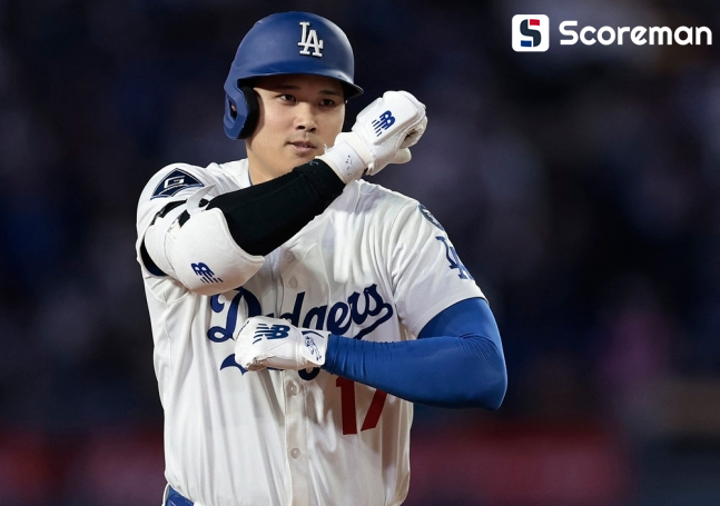 다저스, 콜로라도전 5-3 승리…오타니, 시즌 5호포 폭발