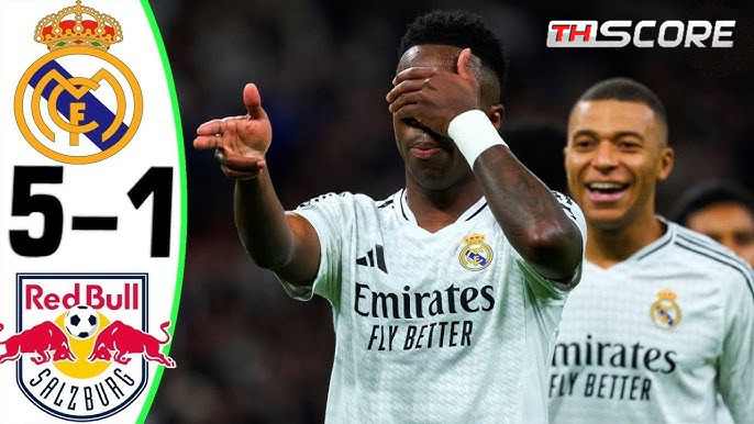 ชนะรวด 2 นัดในแชมเปี้ยนส์ลีก! เรอัลมาดริด 5-1 ซัลซ์บวร์ก