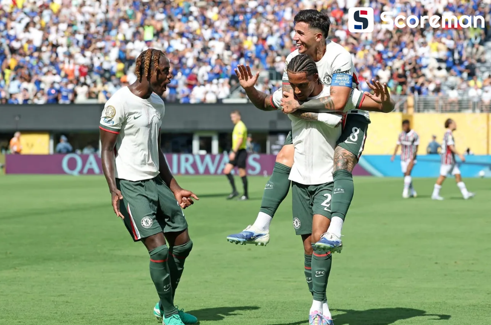 첼시, 플루미넨시 2-0으로 제압 클럽 월드컵 결승행... 주앙 페드루 멀티골