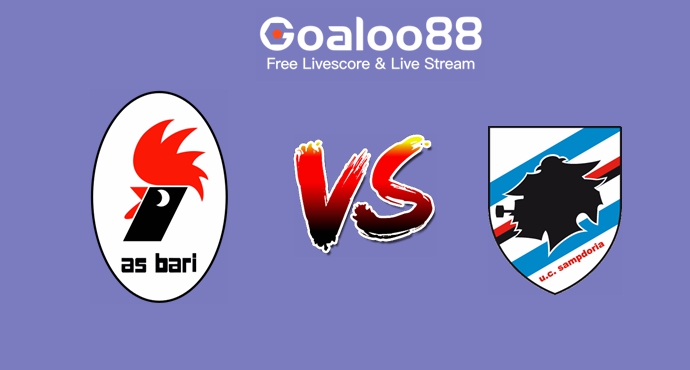 Bari VS Sampdoria Prediction Italian Serie B