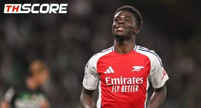 ซาก้าคืนฟอร์มเทพ! ลงปุ๊บยิงปั๊บ อาร์เตต้าสุดปลื้ม