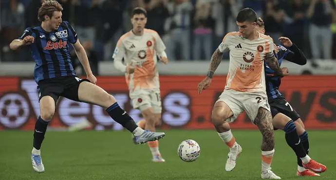 หยุดสถิติไร้พ่าย 19 นัด!โรม่า แพ้ อตาลันต้า 1-2