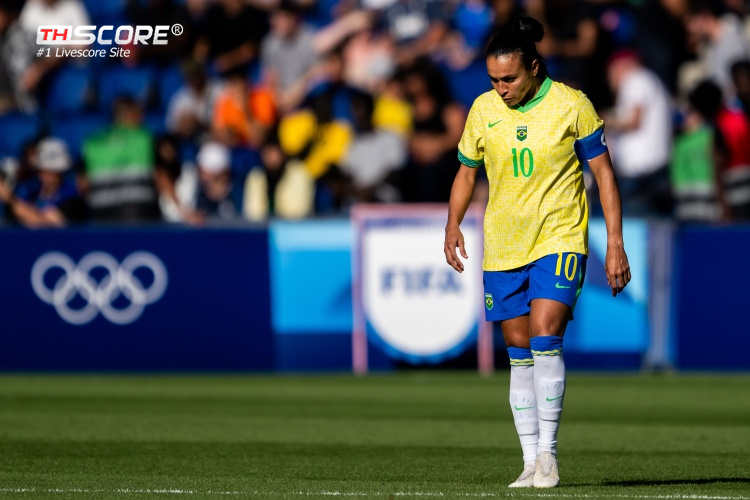 ​ราชินีลูกหนังลาทีมชาติ! มาต้าอำลาทีมชาติบราซิลหลังพ่ายชิงชนะเลิศโอลิมปิก