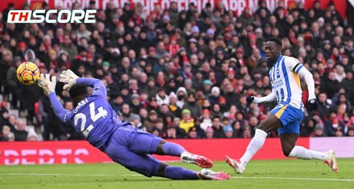 แมนยู พบ ไบรท์ตัน คะแนนนักเตะ: ยานคูบามินท์ได้ 8.5 คะแนน