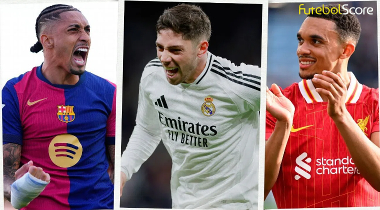 Fim de semana eletrizante na Europa: Raphinha brilha, Real Madrid sofre, e Liverpool está a um passo do título