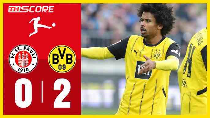 ผลบอลบุนเดสลีกา - ดอร์ทมุนด์บุกชนะเซนต์พอลี 2-0 เก็บชัย 2 นัดรวด