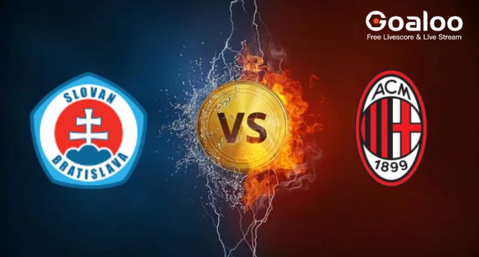 UEFA Champions League---Slovan Bratislava VS AC Milan