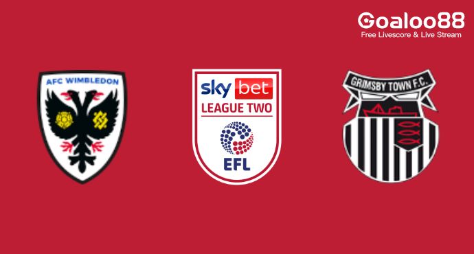 AFC Wimbledon VS Grimsby Town Prediction England League 2