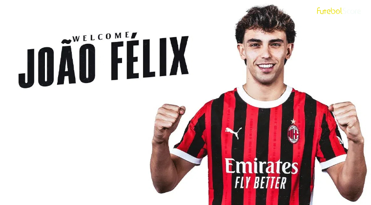 João Félix é oficialmente contratado pelo AC Milan
