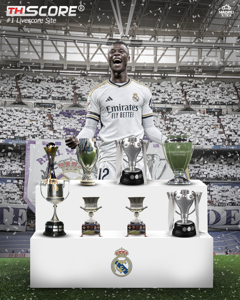 🏆 คามาวินก้า วัย 21 ปี คว้าแชมป์เมเจอร์ 8 รายการกับเรอัล มาดริดแล้ว