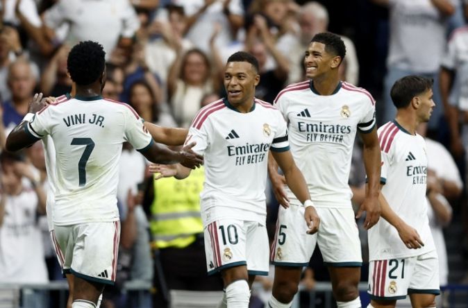 Tàu chiến Mourinho thắng 3 trận liên tiếp! Mbappe ghi 4 bàn, Bellingham 2 bàn 2 kiến tạo, Vinicius 1 bàn 2 kiến tạo