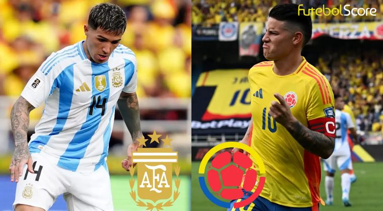 Palpite Argentina VS Colômbia 10.06.2025