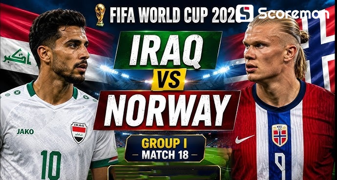 6월17일 FIFA 월드컵 - 이라크 VS 노르웨이 해외축구 분석 프리뷰