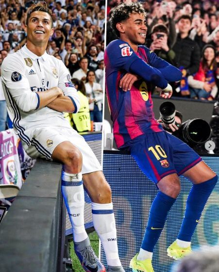 Làm chính mình đâu rồi? Màn ăn mừng của Yamal sau siêu phẩm gợi nhớ Ronaldo