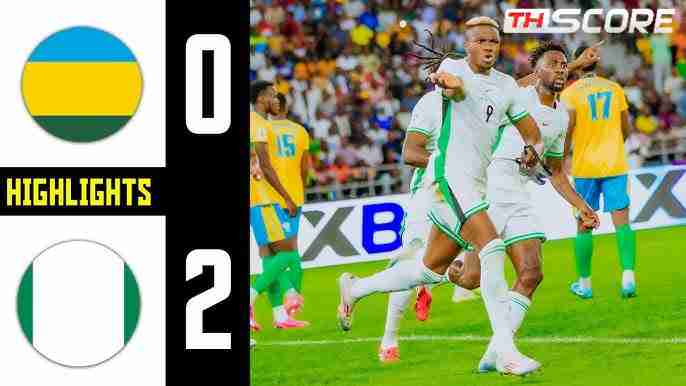ไนจีเรียเฉือนรวันดา 2-0 ยังรั้งอันดับ 4 ของกลุ่มในศึกฟุตบอลโลกแอฟริกา รอบคัดเลือก