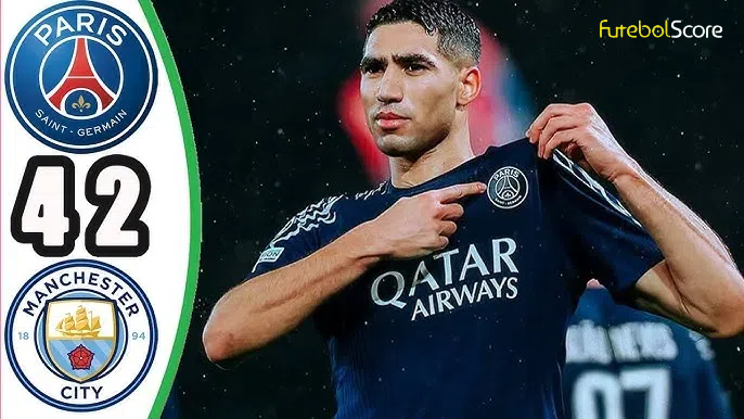 O PSG conseguiu uma reviravolta brilhante para vencer e complicar a candidatura do Man City à Liga dos Campeões