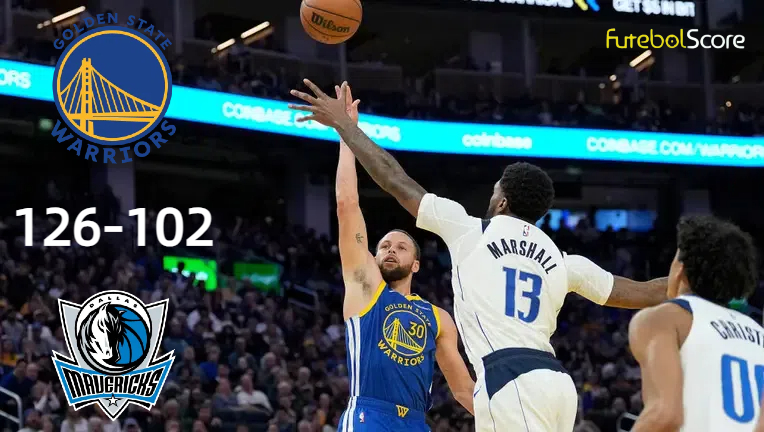 Warriors mantêm bom momento de fevereiro e atropelam os Mavs no dia da aposentadoria de Iguodala