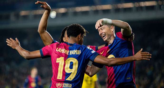 ภาพมหัศจรรย์ - บาร์เซโลน่า เอาชนะ ดอร์ทมุนด์ 4-0