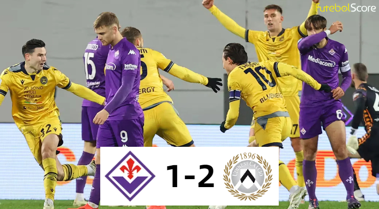 Resultado | Fiorentina 1-2 Udinese