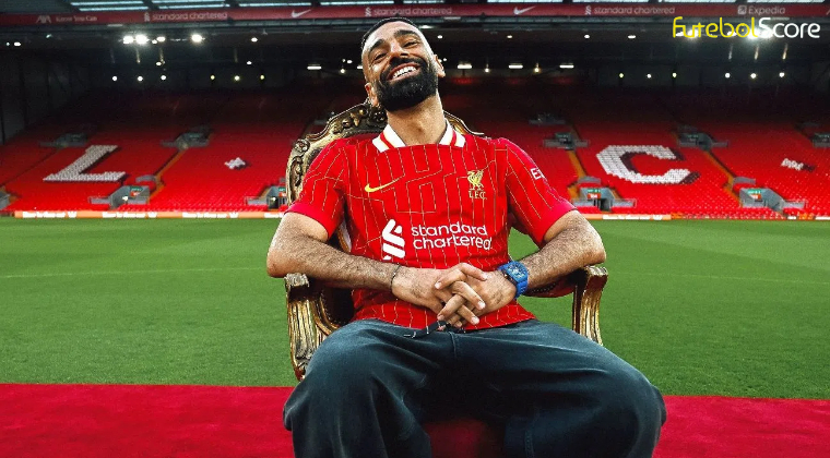 Salah põe fim às especulações e estende contrato com o Liverpool até 2027