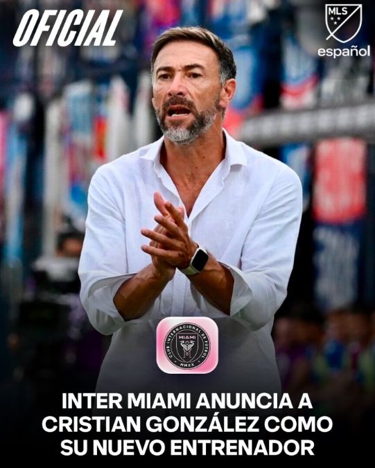 Từng là đồng đội của Messi! Chính thức: HLV người Argentina Kily González dẫn dắt Inter Miami