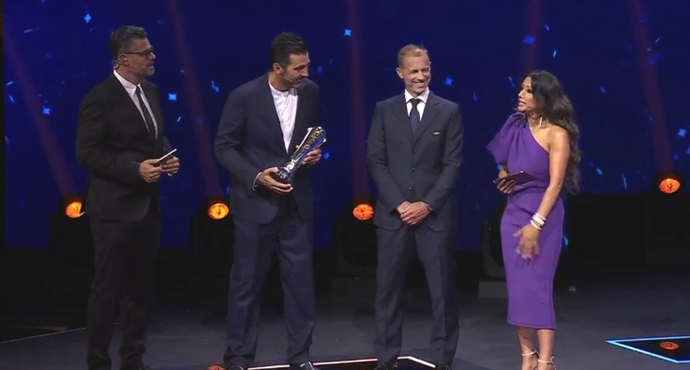 ทางการ: บุฟฟ่อน ตำนานผู้รักษาประตู ได้รับรางวัลประธานาธิบดียูฟ่าประจำปี 2024