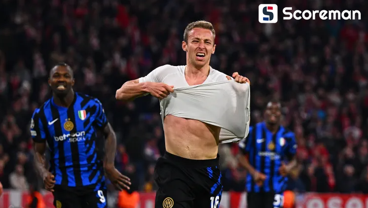 바이에른 뮌헨, 인터 밀란과 UCL 8강 1차전서 1-2 패배