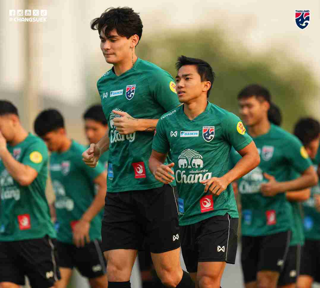 ช้างศึกซ้อมใหญ่ก่อนบู๊ศรีลังกา คัดบอลเอเชียนคัพ