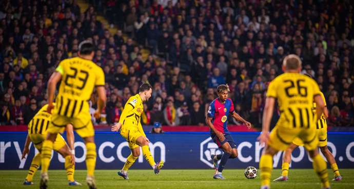 ภาพมหัศจรรย์ - บาร์เซโลน่า เอาชนะ ดอร์ทมุนด์ 4-0