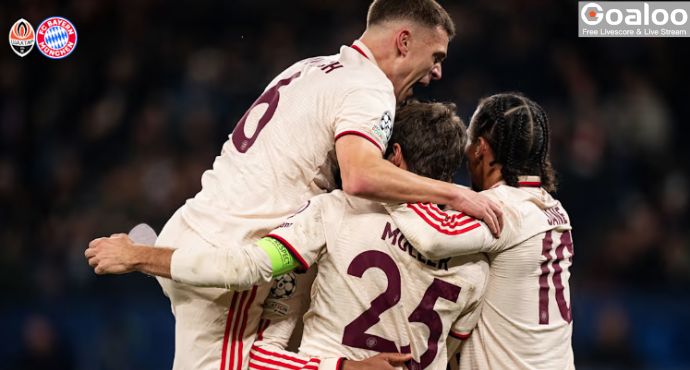 UCL Matchday 6: Bayern Munich Dominates Shakhtar Donetsk 5-1