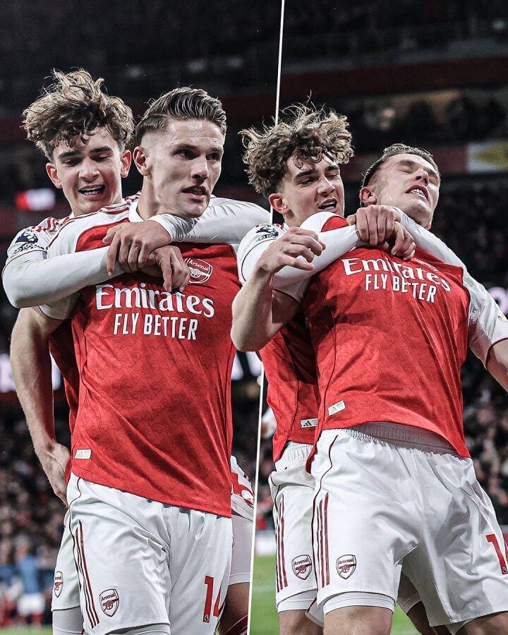 Arsenal thắng Everton 2-0, Gyokeres ghi bàn và màn ôm ăn mừng “thành meme”