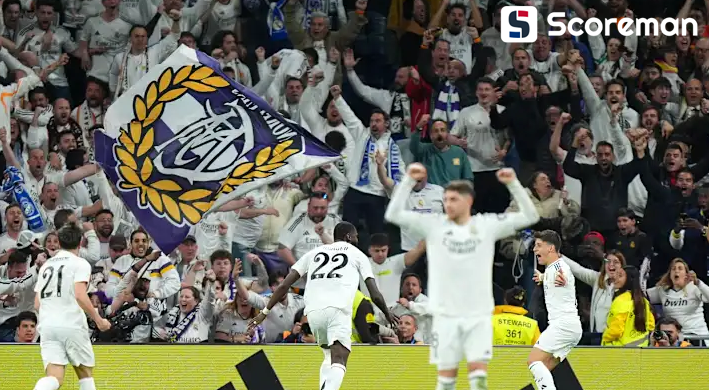 레알 마드리드, 레알 소시에다드와 난타전 끝에 4-4→합산 스코어 5-4로 코파 델 레이 결승 진출