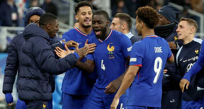 ฝรั่งเศสผ่านเข้ารอบ 4 ทีมสุดท้ายเนชั่นส์ลีก! ชนะโครเอเชียด้วยสกอร์รวม 7-6