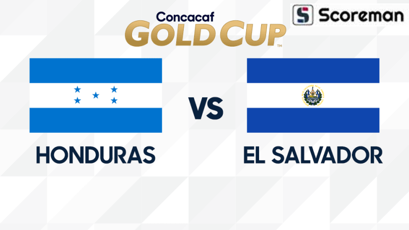 6월22일 CONCACAF 골드컵 - 온두라스 VS 엘살바도르 해외축구 분석 프리뷰
