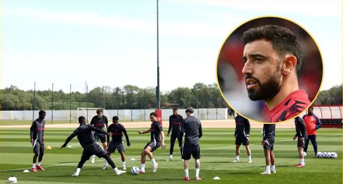 แมนยูซ้อมไม่ครบ! 4 ตัวหลักหายหน้า ก่อนดวลลิเวอร์พูล