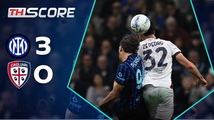 ​งูใหญ่แรงไม่หยุด! อินเตอร์ มิลาน ถล่ม กายารี่ 3-0 ทิ้งห่างรองจ่าฝูง 12 คะแนน