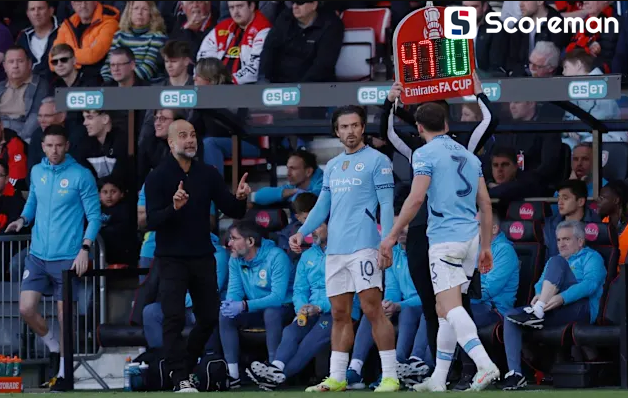 맨시티 2-1 역전승, FA컵 4강 진출