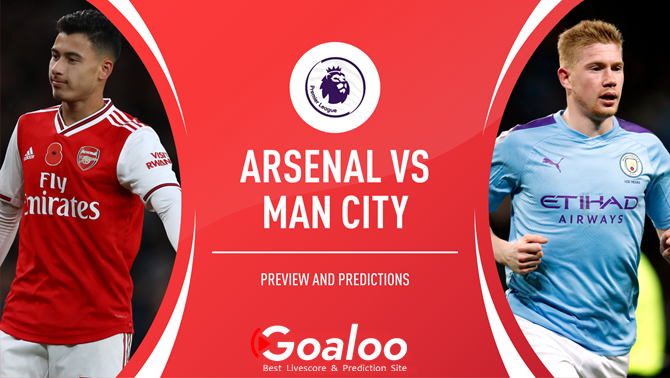 Arsenal VS Manchester City Prediction English Premier League