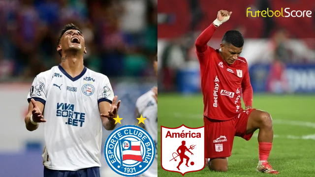 Palpite Bahia VS América de Cali 15.07.2025
