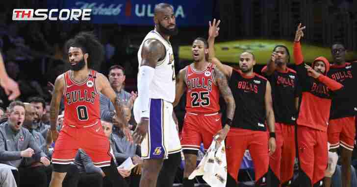 เลเกอร์สพ่ายยับบูลส์ แม้เลอบรอน-ดอนชิชคืนสนาม