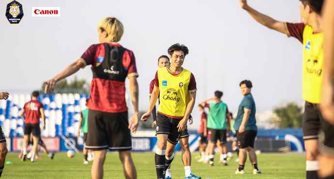 ภาพบรรยากาศการฝึกซ้อมของเหล่าขุนพล