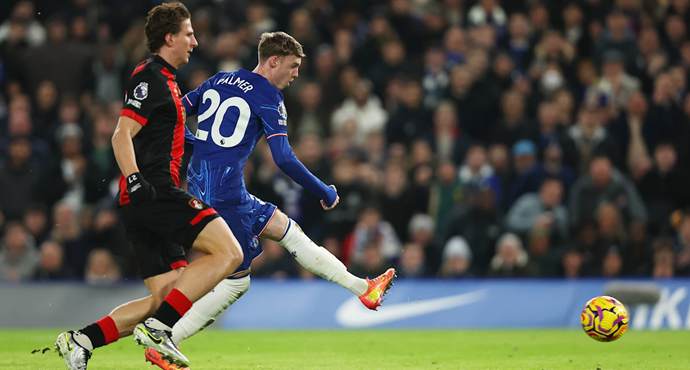 เชลซีวิกฤต! ไร้ชัยชนะ 5 นัดติดต่อกัน เสมอบอร์นมัธ 2-2