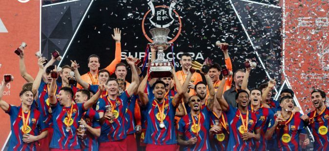 Danh hiệu đầu năm! Barca đánh bại Real, bảo vệ thành công Siêu cúp Tây Ban Nha