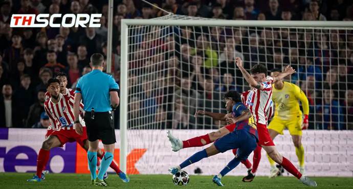 ยูฟ่าแชมเปียนส์ลีก - บาร์เซโลน่า 0-2 แอตเลติโก้ มาดริด