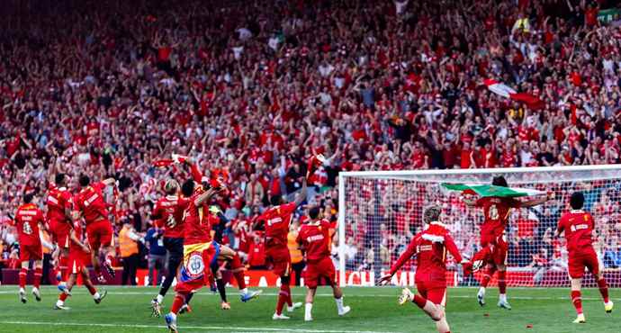 ความสุขล้น Anfield ฉลองแชมป์ลีกของลิเวอร์พูล