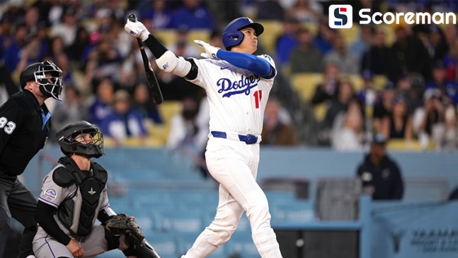 오타니, 시즌 6호포 포함 '멀티히트' 2타점…다저스 3연승 견인