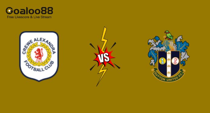 Crewe Alexandra VS Sutton United Prediction England League 2