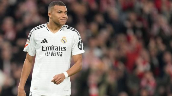 'Filme de terror', 'pesadelo' e 'a dor nunca para': jornais espanhóis criticam Mbappe após derrota do Real Madrid