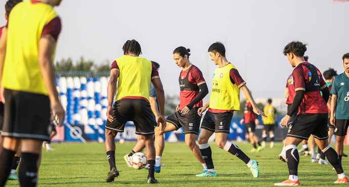 ภาพบรรยากาศการฝึกซ้อมของเหล่าขุนพล